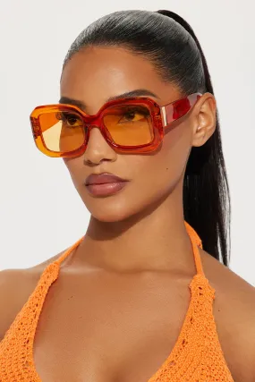 321 Girls Wanna Have Fun Sunglasses - Orange