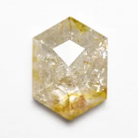 3.74ct 12.60x9.07x3.73mm Hexagon Rosecut 23864-01