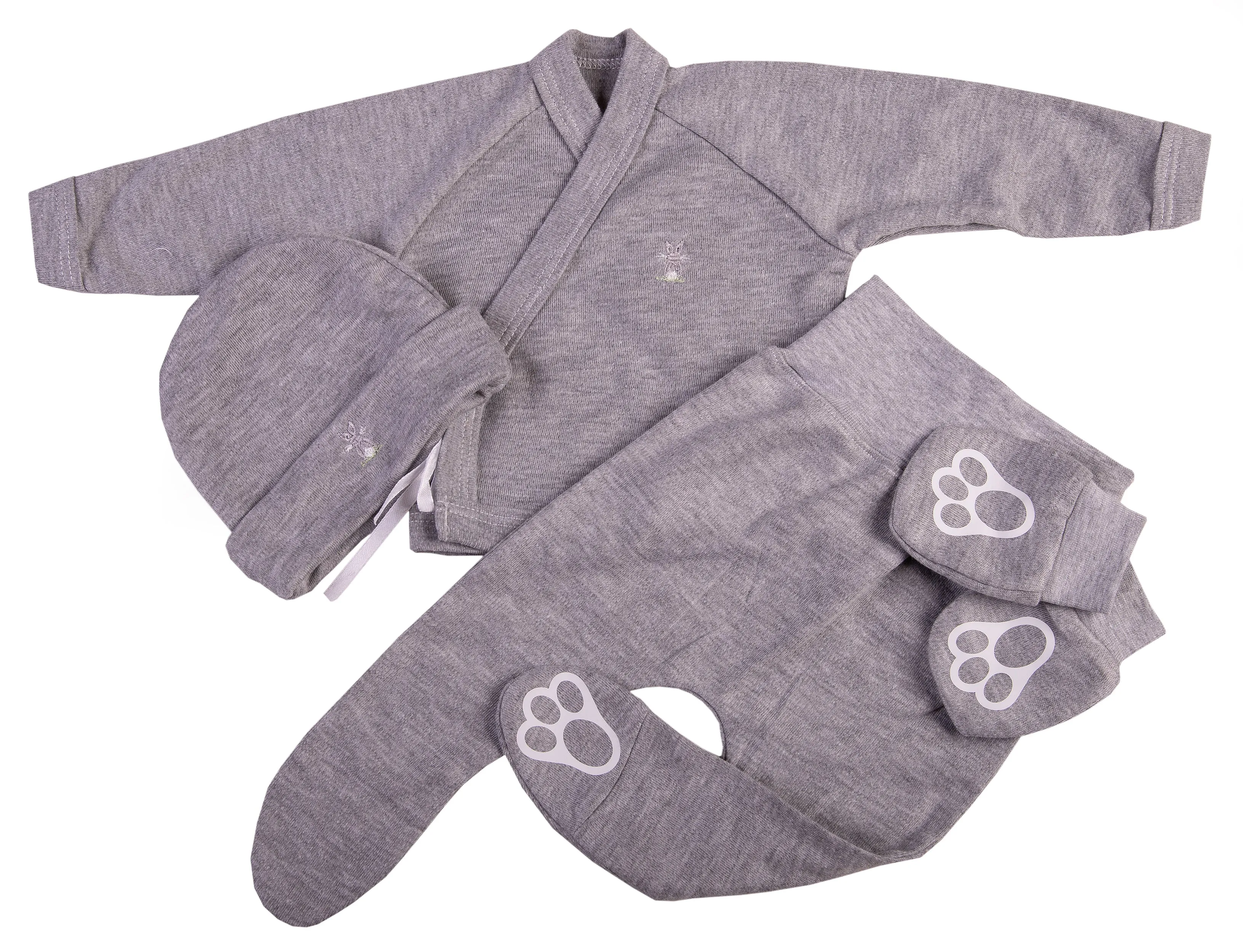 4 Piece Baby Bunny Layette Set