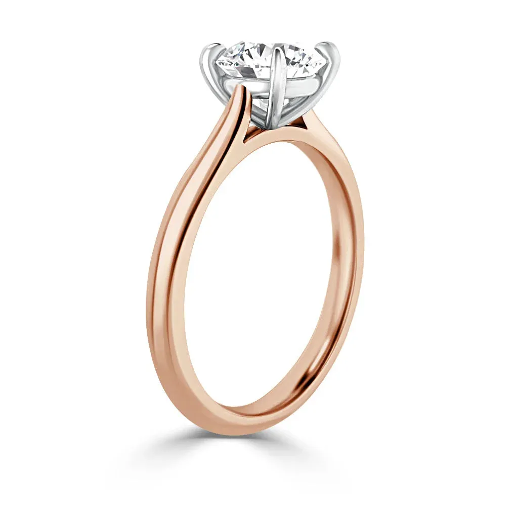 Alexandra - 18ct Rose Gold - Round