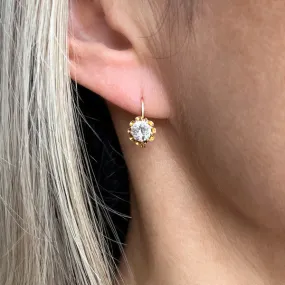 Antique Diamond Drop Earrings