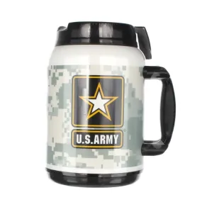 Army 64 Oz Large Travel Mug