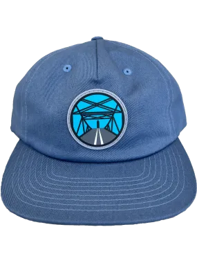 Beach Bound Strapback Hat (Sea Blue)