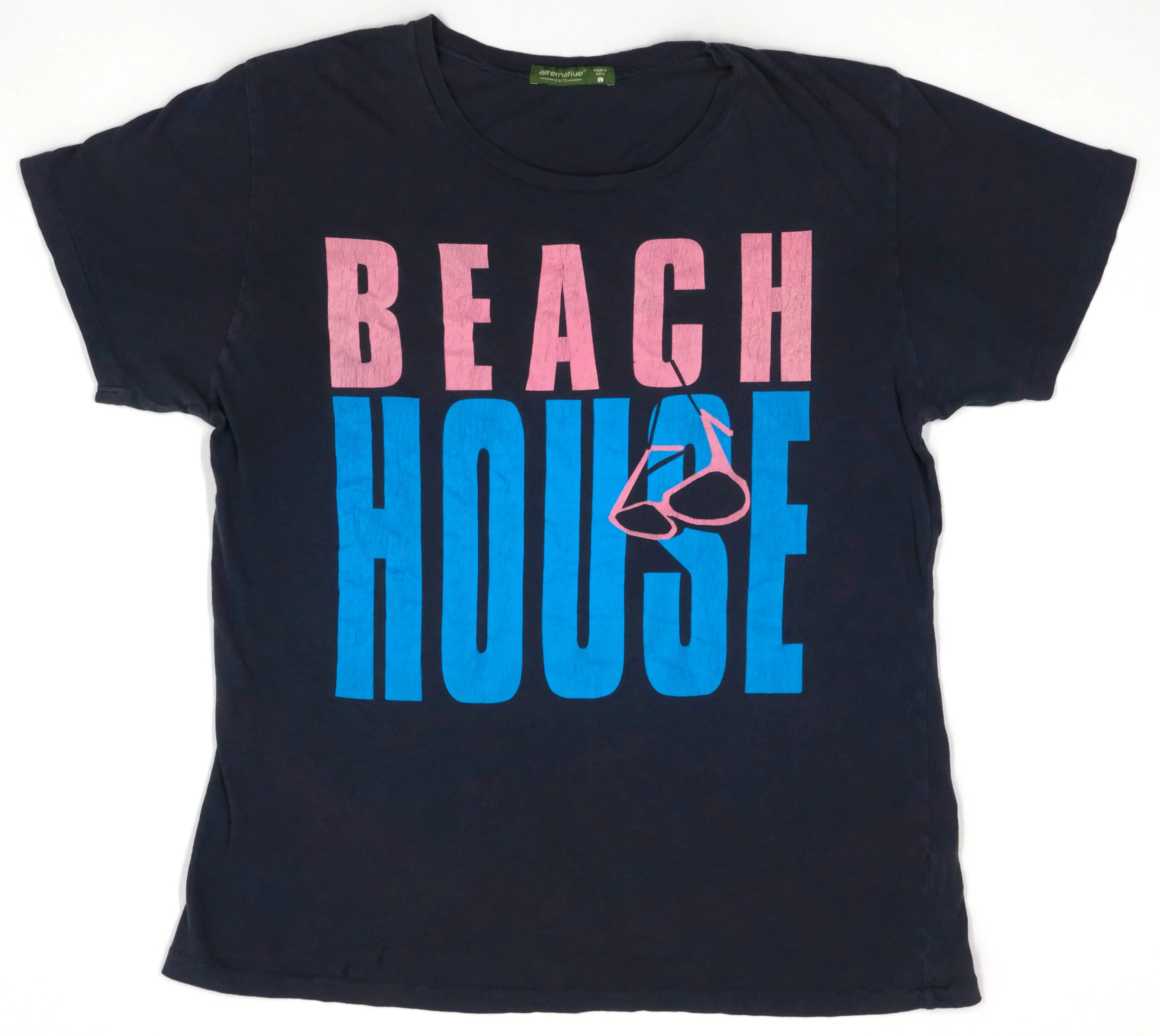 Beach House - Miami Vice 2010 Tour Shirt Size Large