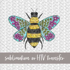 Bee Art - Sublimation or HTV Transfer