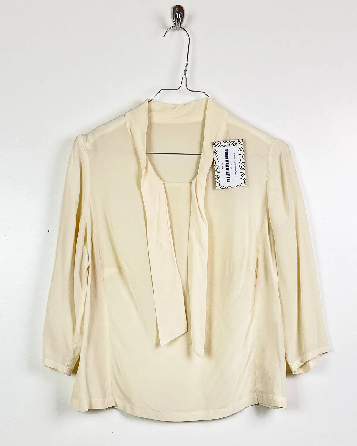 Blusa Con Fiocco Vintage Taglia M