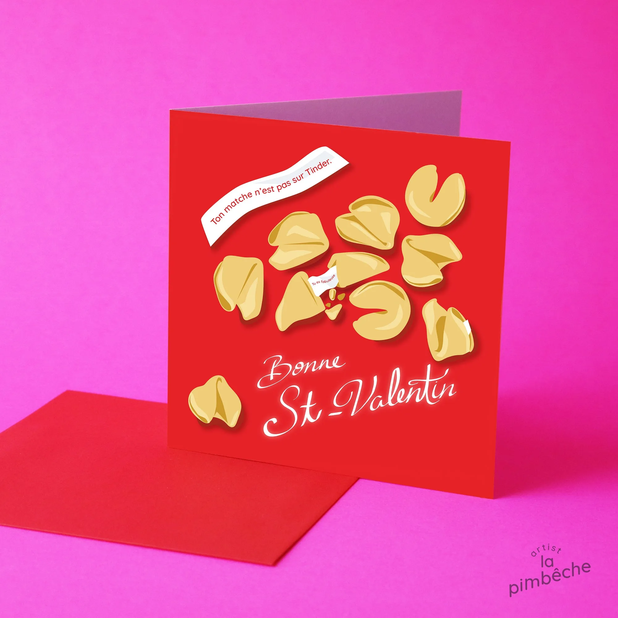 Bonne St-Valentin - card