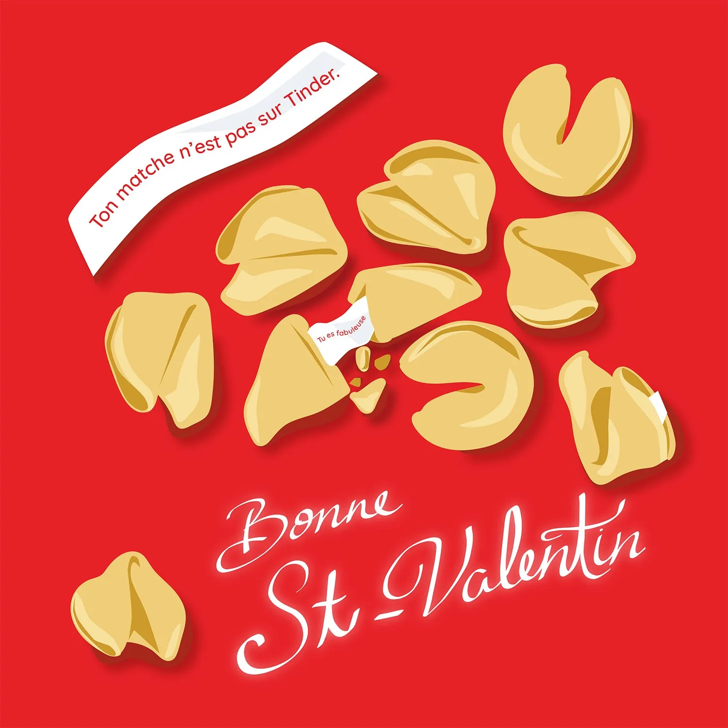 Bonne St-Valentin - card