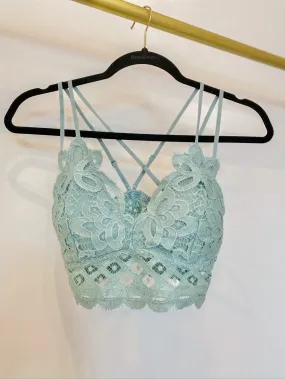 Bralette - Blue Surf