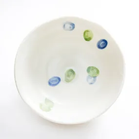 Broad Beans Porcelain Flat Bowl