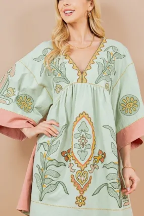 Call It Art Dress in Mint