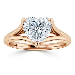 Camilla - 18ct Rose Gold - Heart