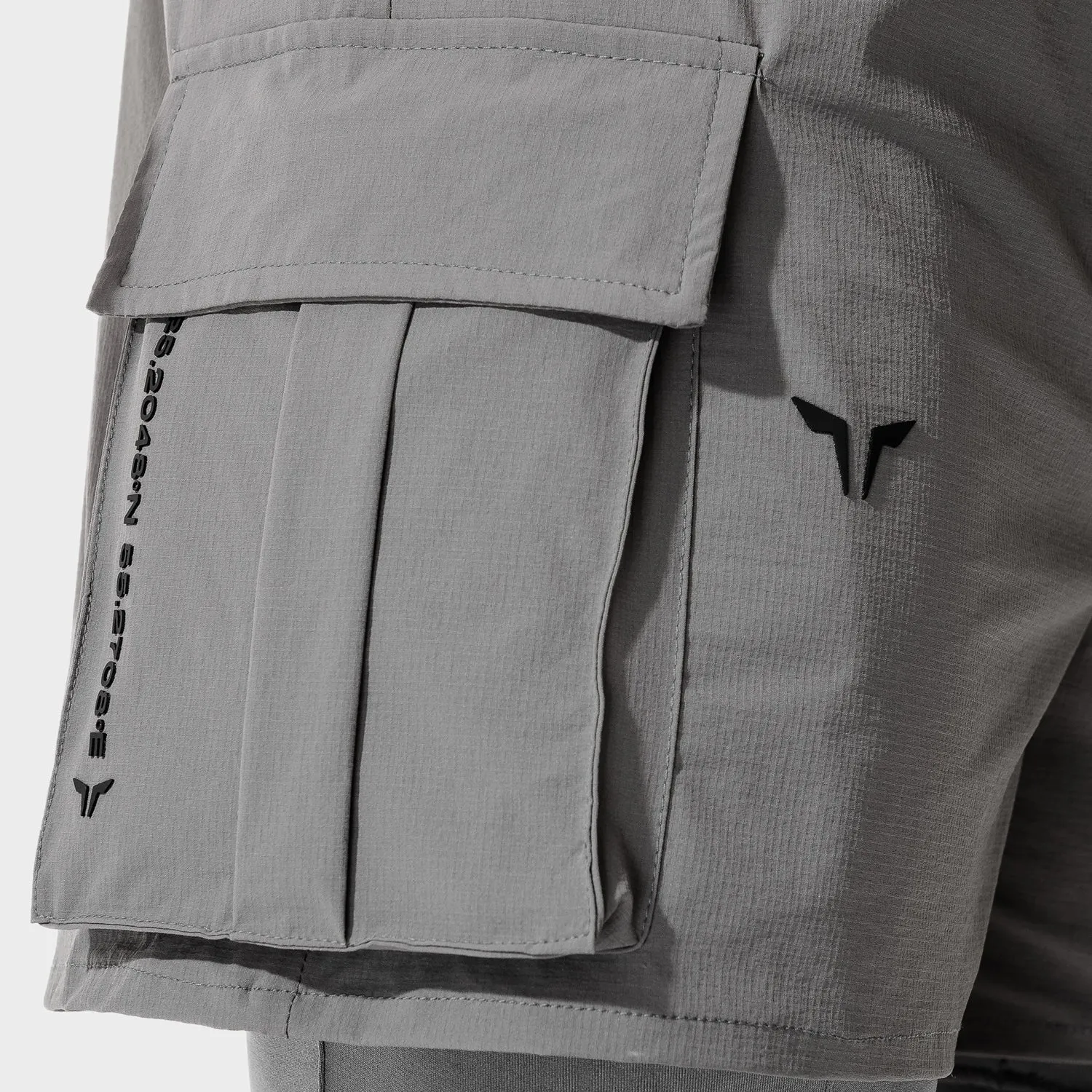 Code 2-in-1 Cargo Shorts - Dark Gull Grey