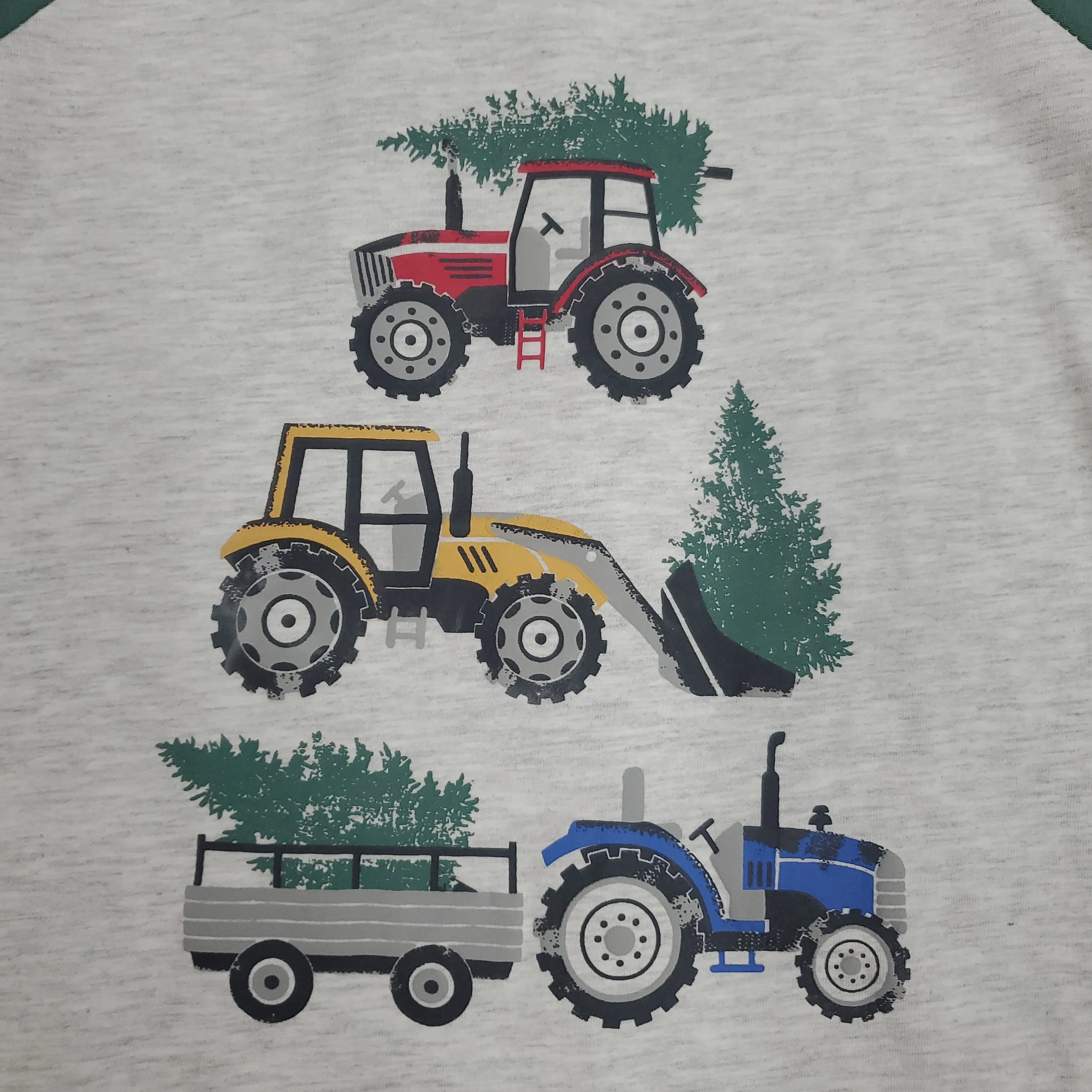 CR Sports Tractor Tree Stack Raglan Top