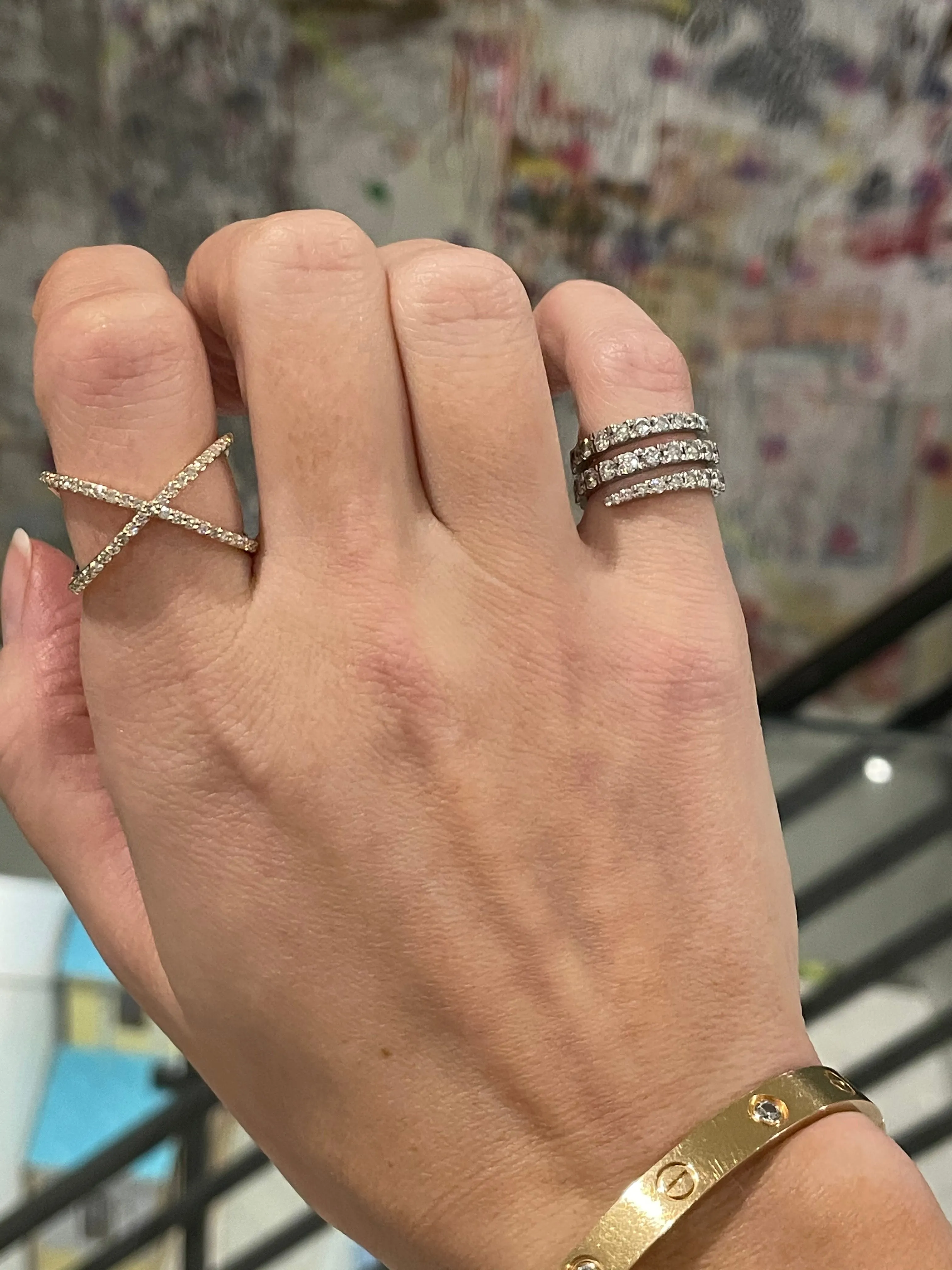 Criss Cross Ring