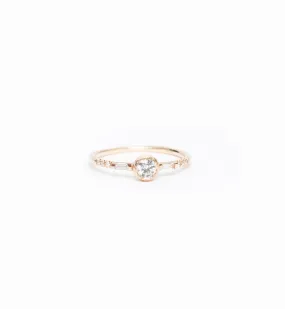 Diamond Baguette Mini Equilibrium Ring