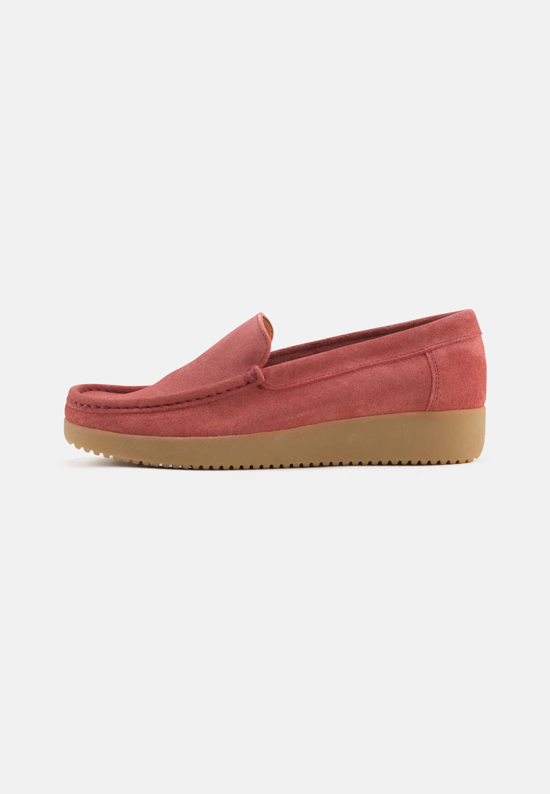 Elin Loafer Suede - Ruby