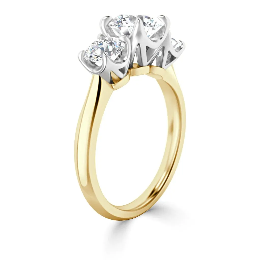 Emily - 18ct Yellow Gold - Asscher