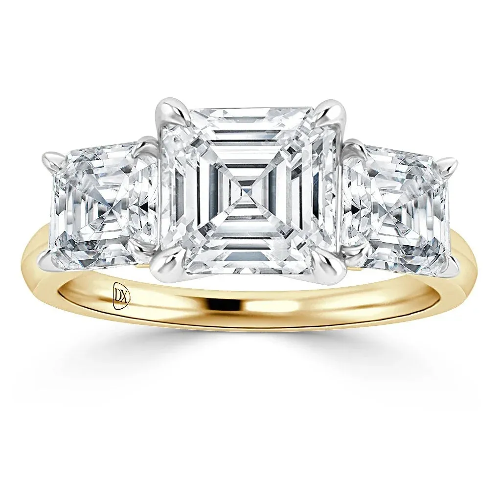 Emily - 18ct Yellow Gold - Asscher