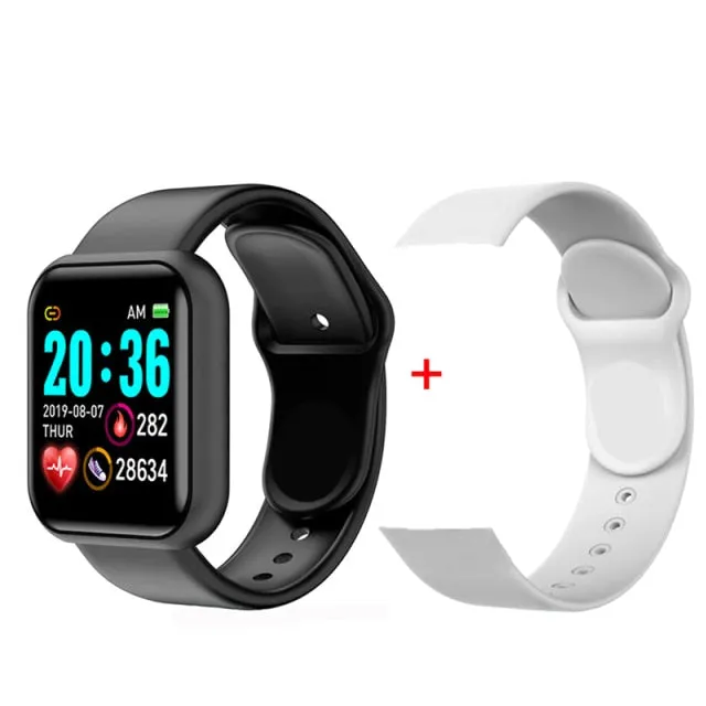 Fashion New Y68 Pro Sport Smart Watch Women Men Smartwatch Portable Electronics Heart Rate Fitness Tracker for apple Android IOS