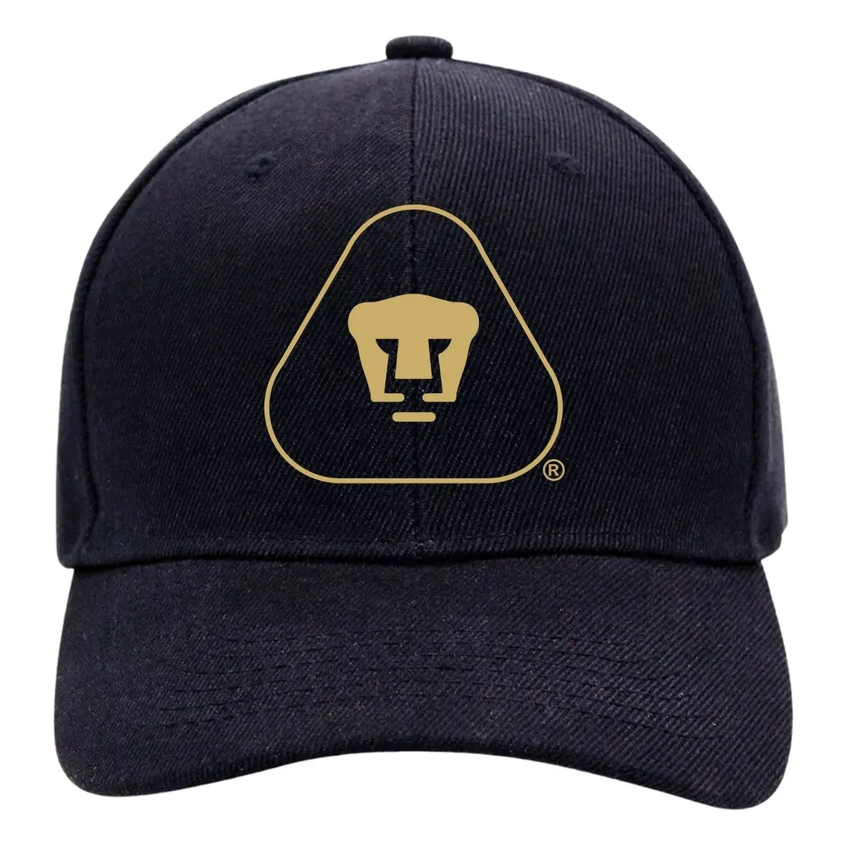 Gorra Pumas UNAM Hombre Mujer Ajustable Emblema Dorado 6 Vinil