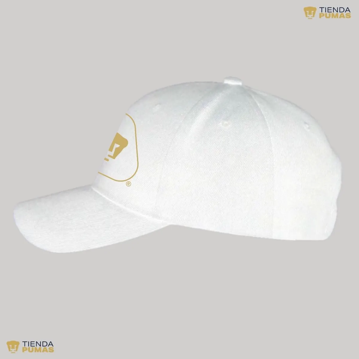 Gorra Pumas UNAM Hombre Mujer Ajustable Emblema Dorado 6 Vinil