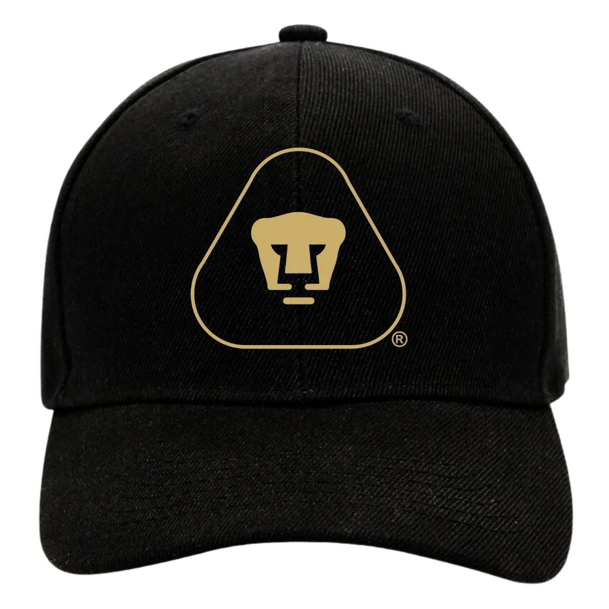 Gorra Pumas UNAM Hombre Mujer Ajustable Emblema Dorado 6 Vinil