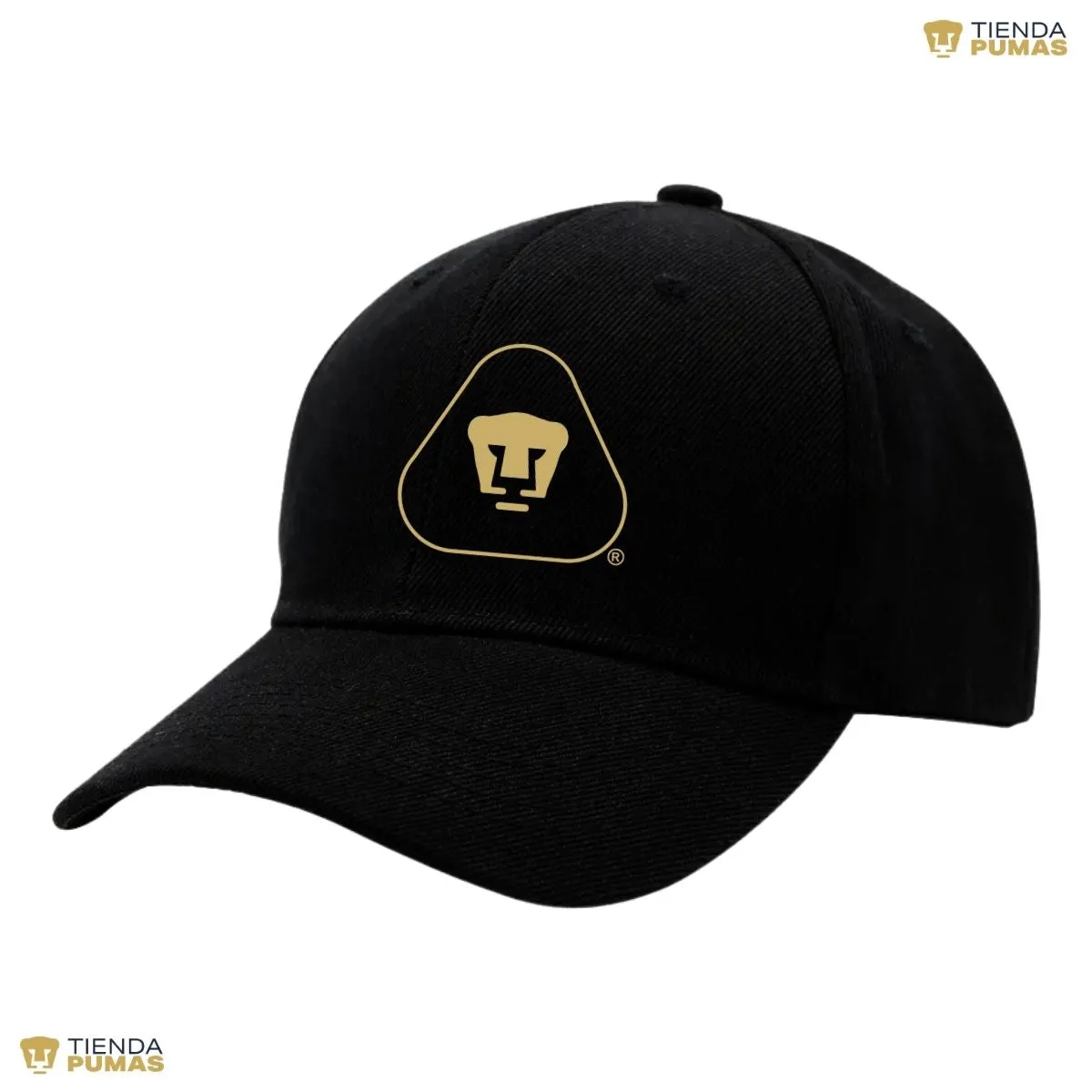 Gorra Pumas UNAM Hombre Mujer Ajustable Emblema Dorado 6 Vinil