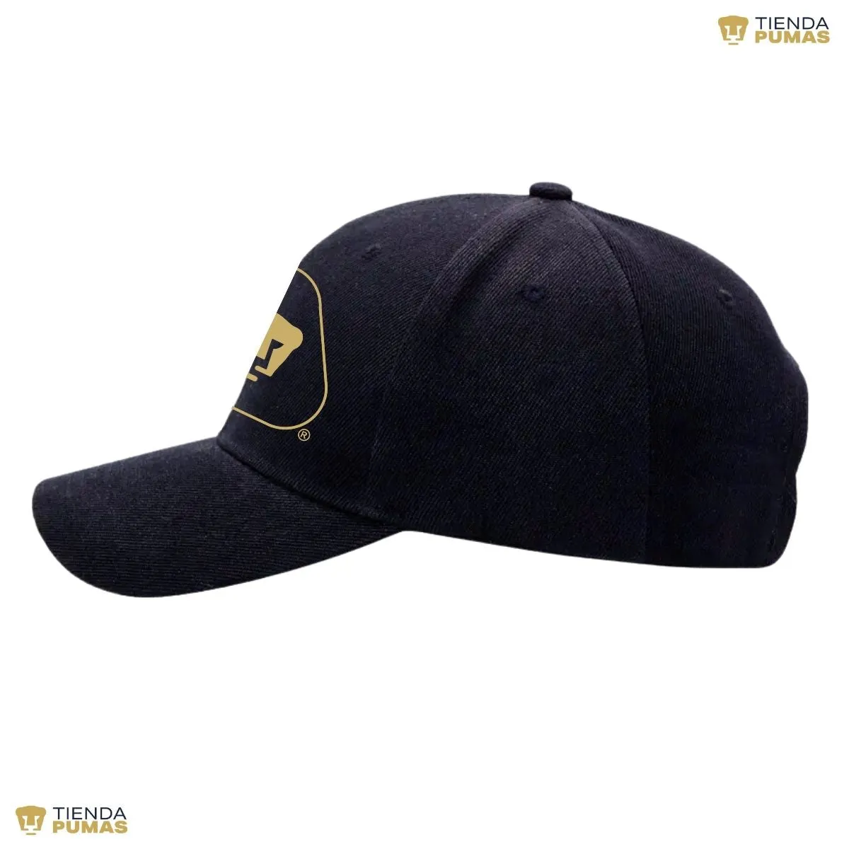 Gorra Pumas UNAM Hombre Mujer Ajustable Emblema Dorado 6 Vinil