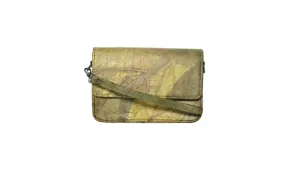 Green Clutch Made Of Leaves by Karuna Dawn