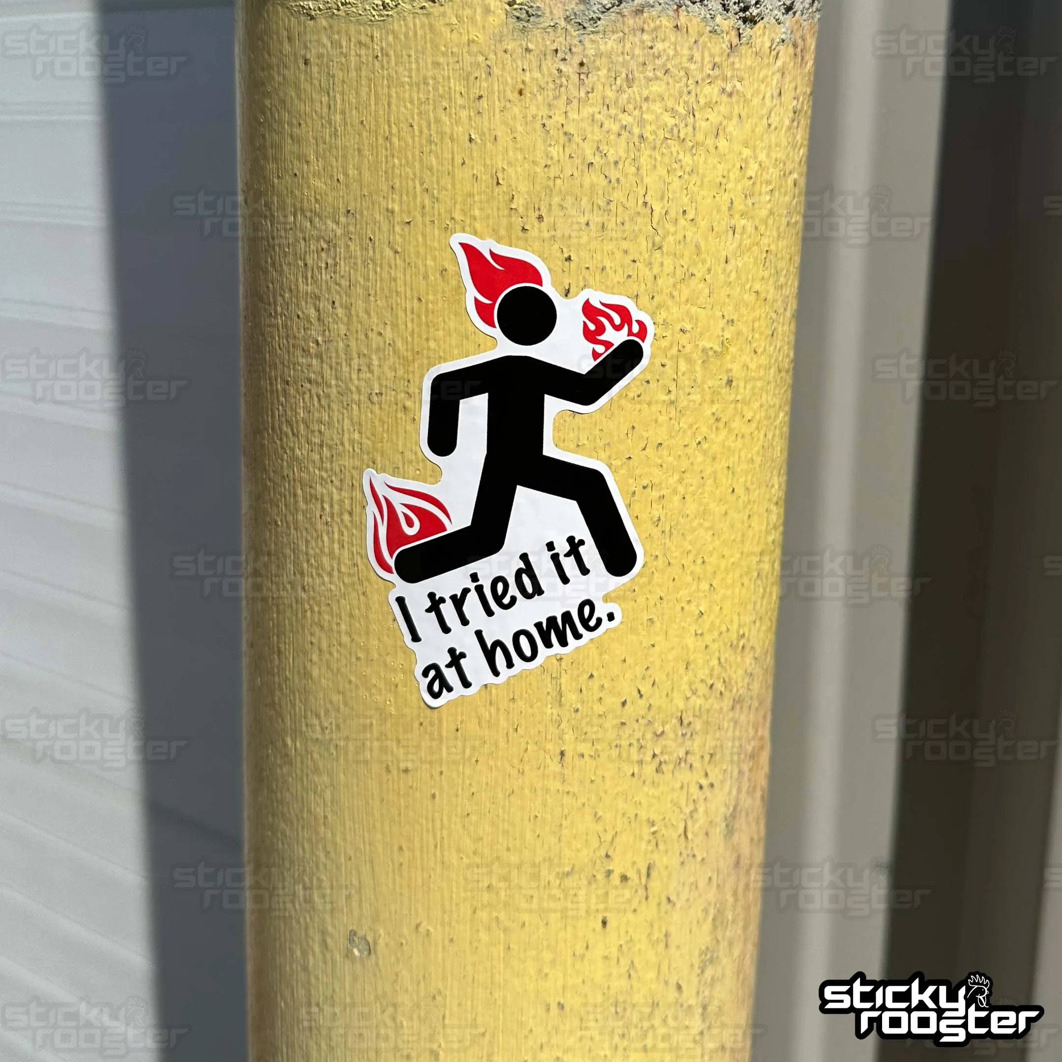 I Tried It At Home sticker