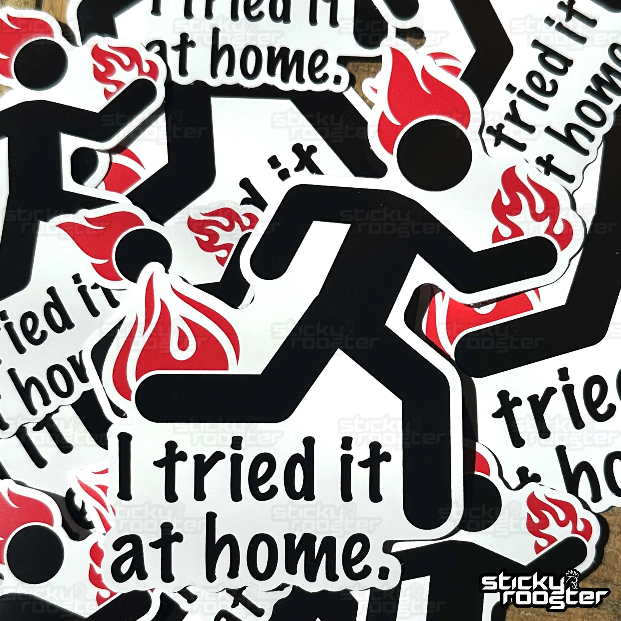 I Tried It At Home sticker