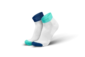 INCYLENCE Running Sibs Mint Blue Short Sock