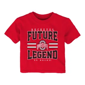 Infant Ohio State Buckeyes Future Legend Scarlet T-Shirt