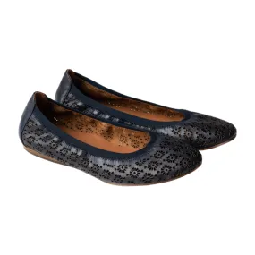 Kumiko Ballet Flat (Japanese Blue)