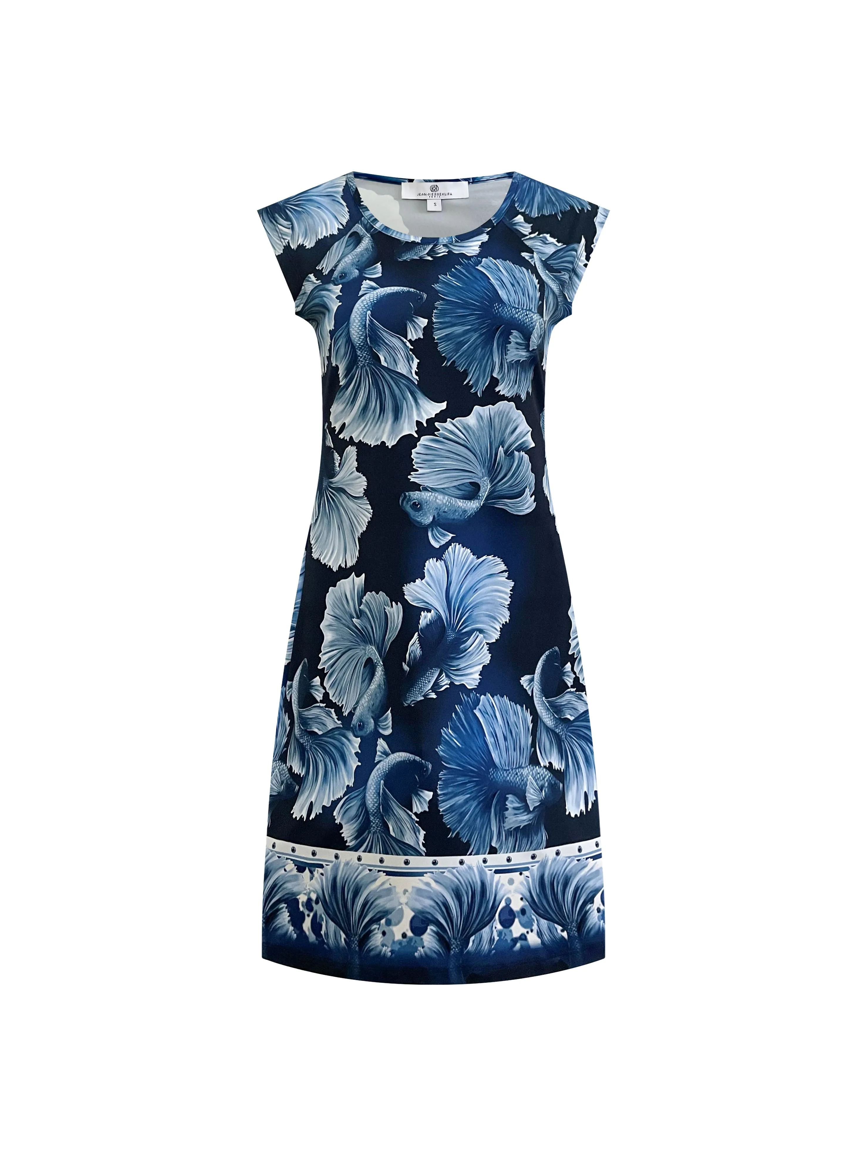 Lily Dress Beta Blue