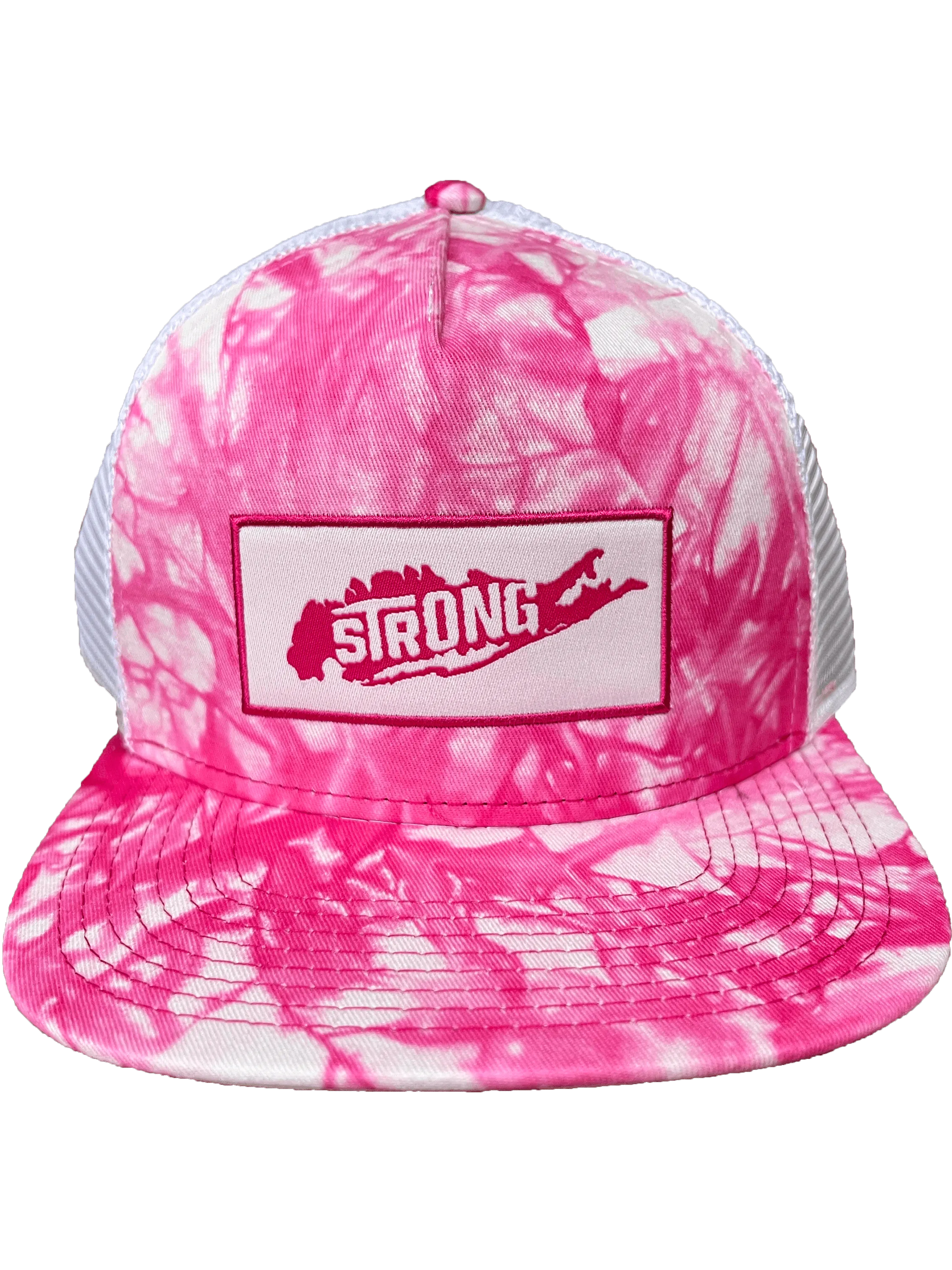 Long Island Strong Hot Pink Tie Dye Snapback