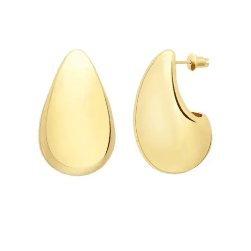 Mega Tear Drop Hoopish Earring