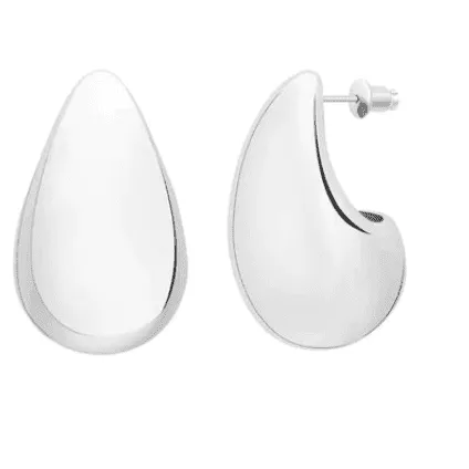 Mega Tear Drop Hoopish Earring