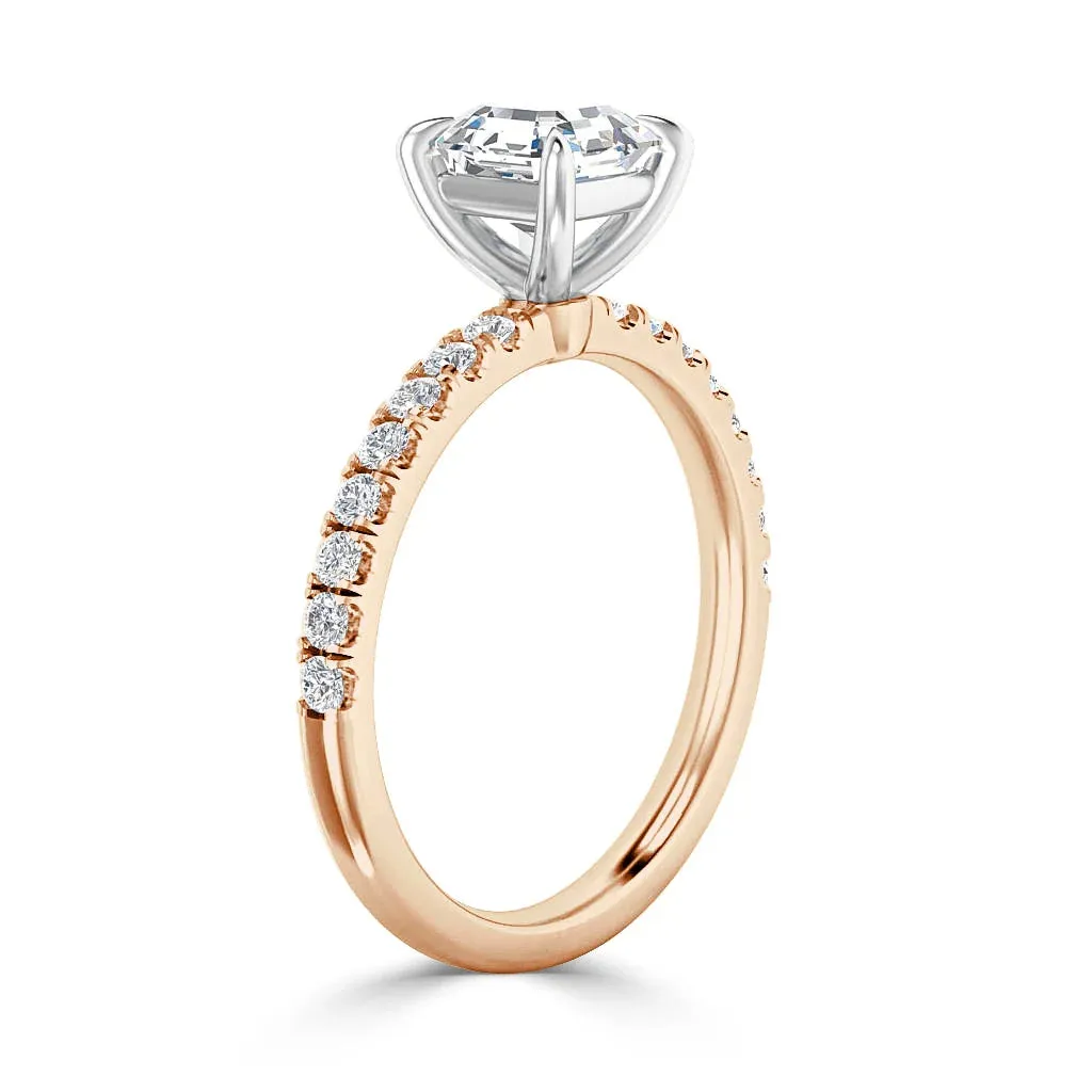 Millie - 18ct Rose Gold - Asscher