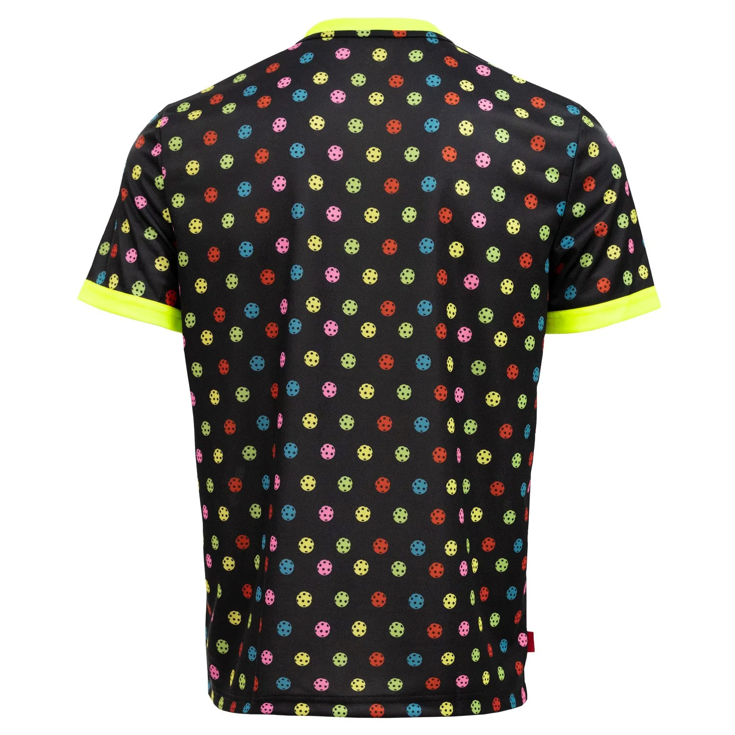 Neon Black Performance Pickleball T-Shirt