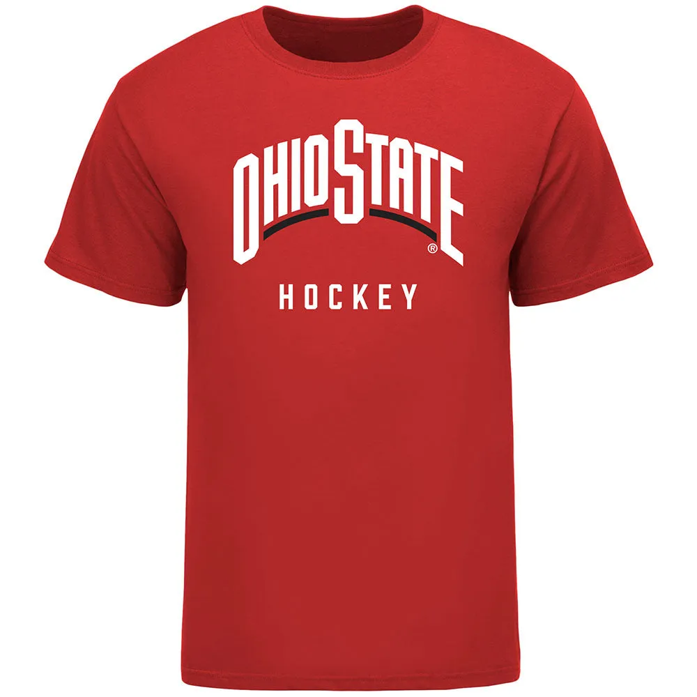 Ohio State Buckeyes Hockey Scarlet T-Shirt