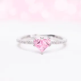 Pink Heart Ring