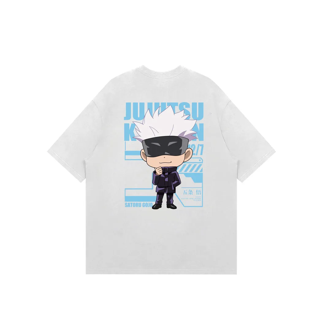 "Satoru Gojo" JJK Oversized Tee - 2847