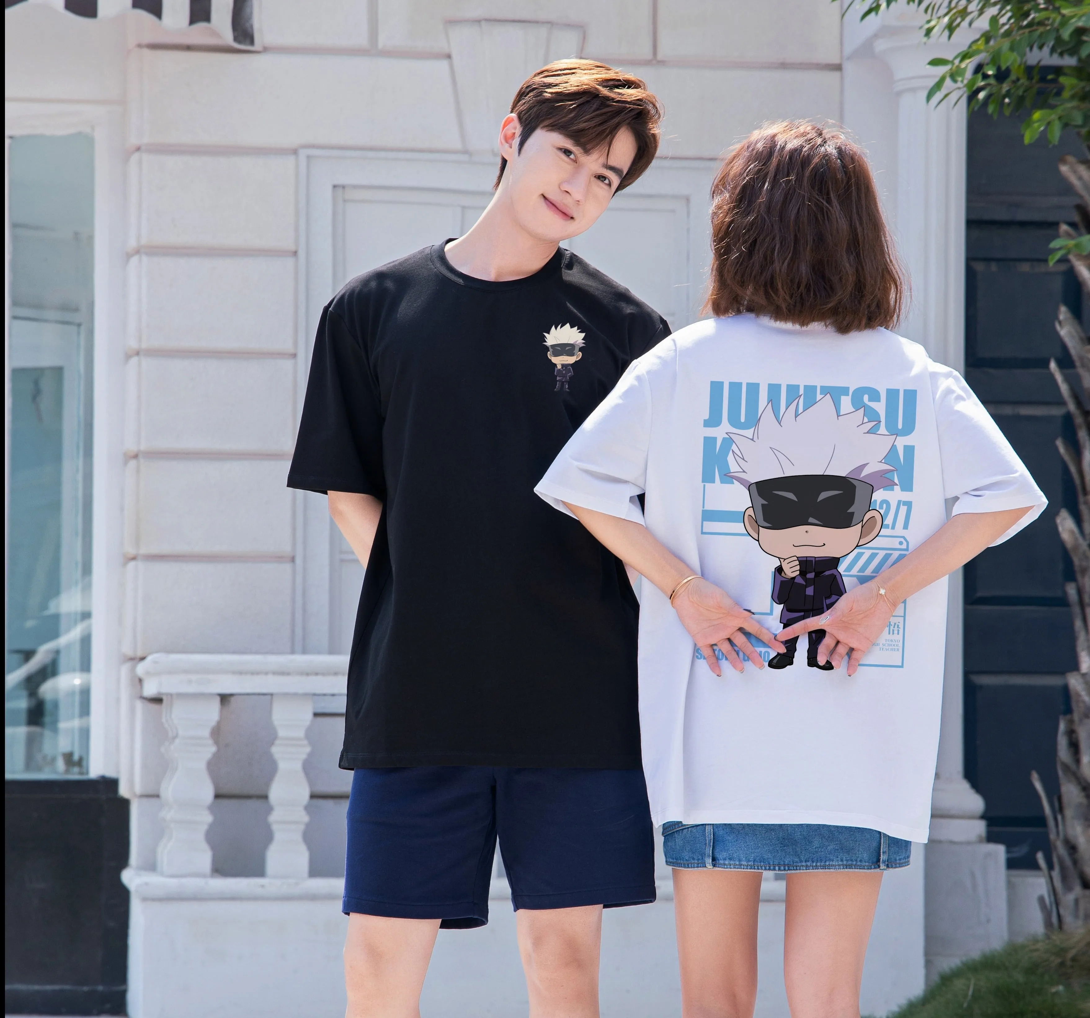 "Satoru Gojo" JJK Oversized Tee - 2847