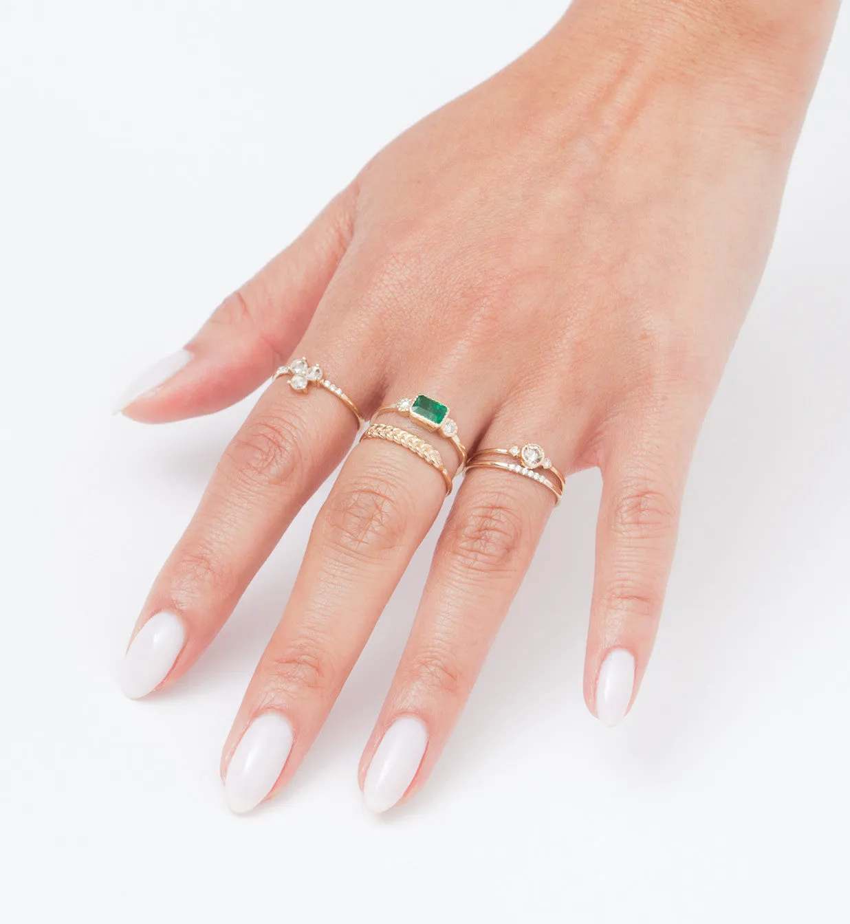 Semi Pavé Ring