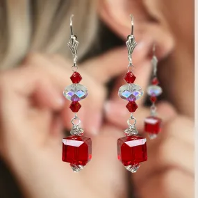  Swarovski Valentine's Day Drop Earrings: Elegance in Every Sparkle