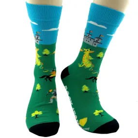 THESE SOCKS WON'T DRAGON YOU DOWN