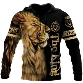 Unique The King Lion Hoodie