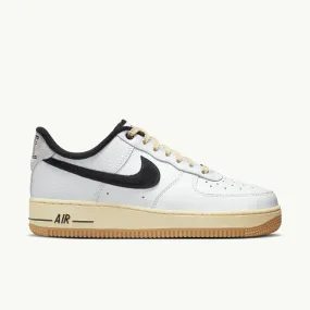 WOMENS AIR FORCE 1 07 LUX SUMMIT WHITE BLACK NOIR